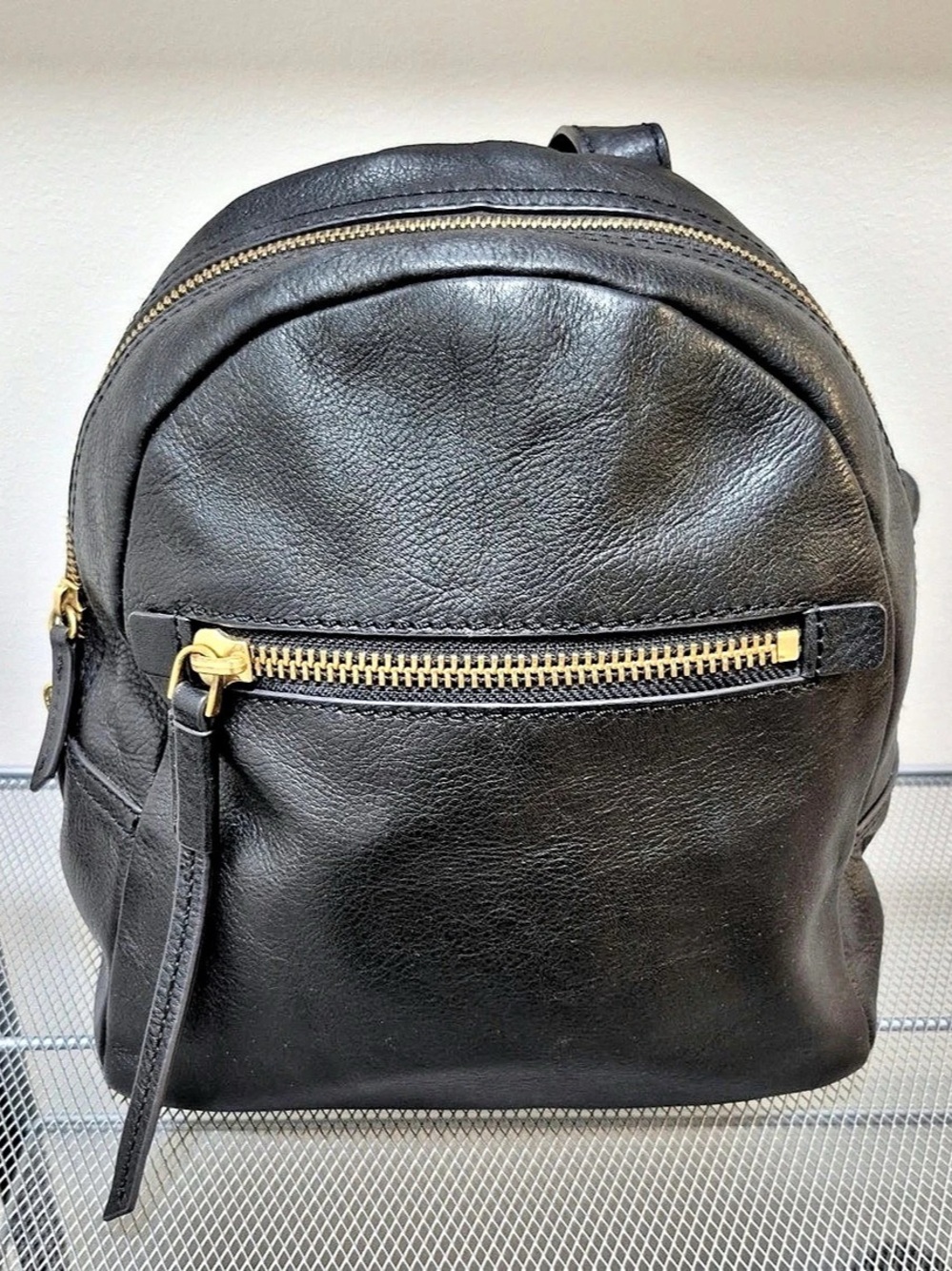 Fossil Megan Backpack Leather Black